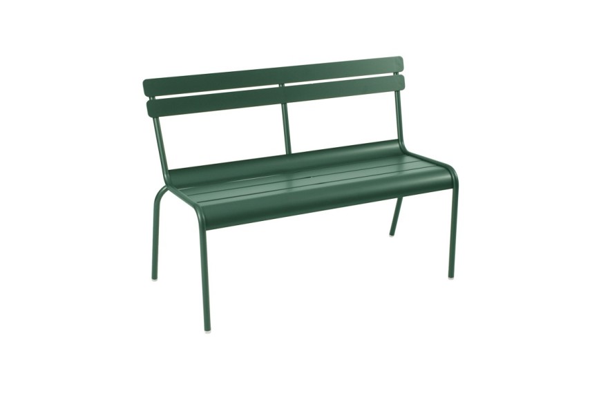 Banc Luxembourg avec dossier FERMOB