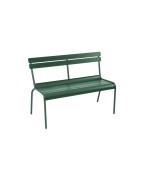 Banc Luxembourg avec dossier FERMOB