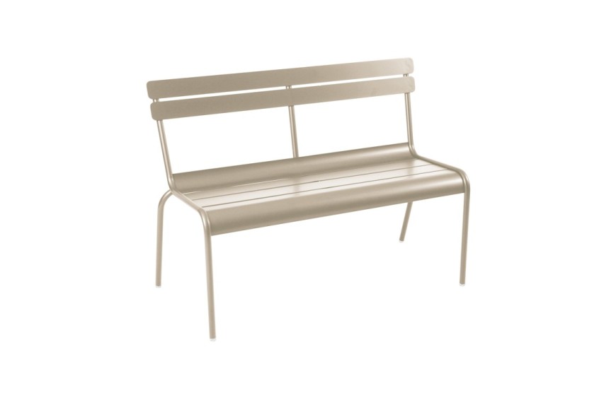 Banc Luxembourg avec dossier FERMOB