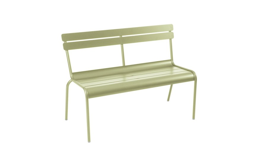 Banc Luxembourg avec dossier FERMOB