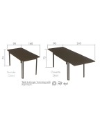 Table Costa FERMOB chez latour
