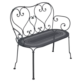 Banc de jardin 106 x 53 cm 1900 / 2 places - FERMOB