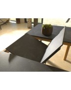 Table extensible plateau plein Tekura LES JARDINS 180/240 cm