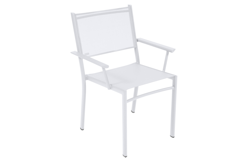 Fauteuil Costa FERMOB Blanc Coton