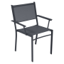 Fauteuil Costa FERMOB Blanc Carbone