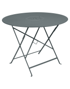 Table Floréal FERMOB diam 96 Gris Orage