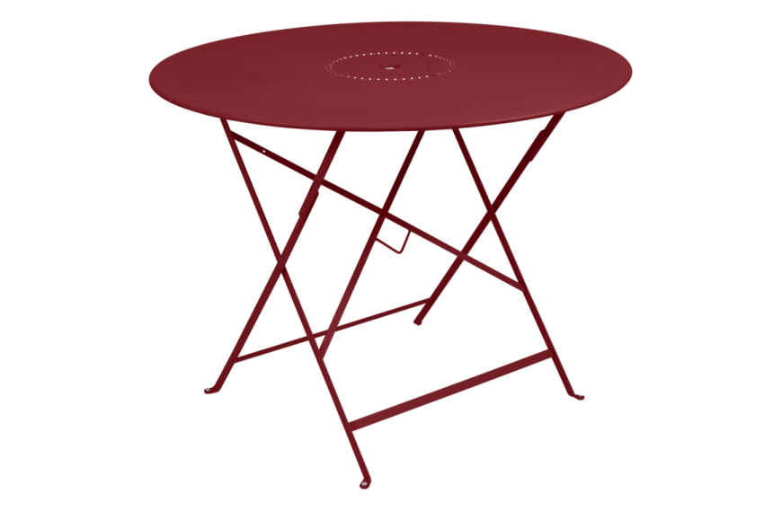 Table Floréal FERMOB diam 96 Piment