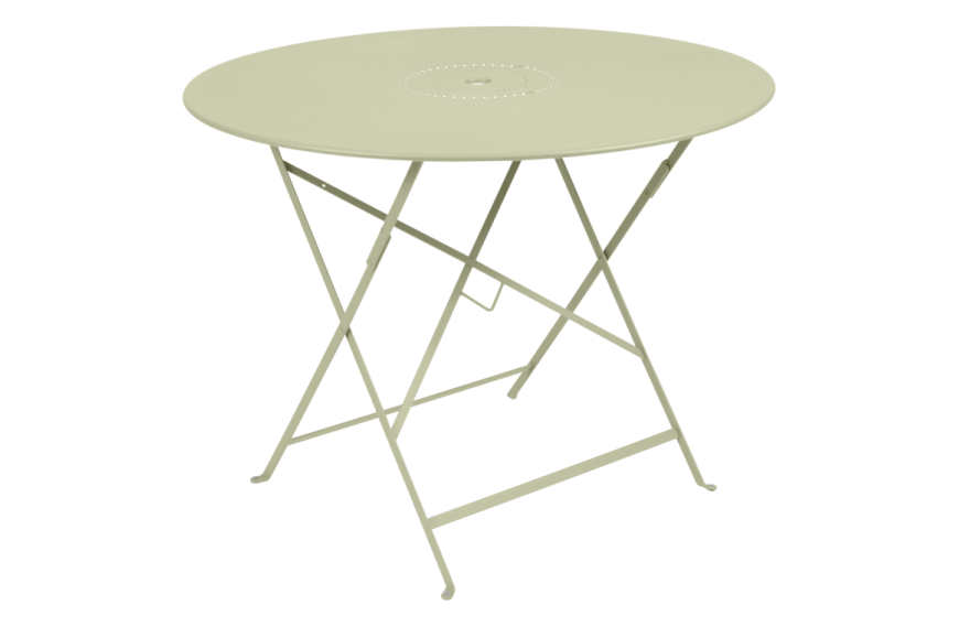Table Floréal FERMOB diam 96 Tilleul