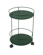 Guéridon double plateau plein FERMOB Cedre