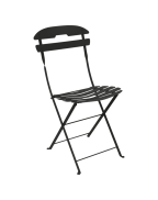 chaise pliante en acier LA MOME de chez FERMOB