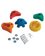 Lot de 5 pierres à grimper d'escalade  KBT