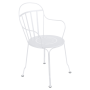 Fauteuil Louvre FERMOB blanc coton
