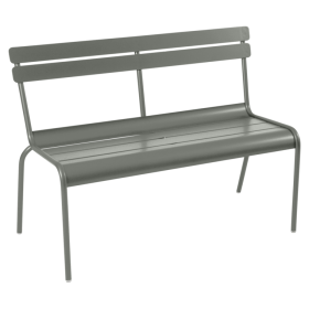 Banc Luxembourg avec dossier FERMOB