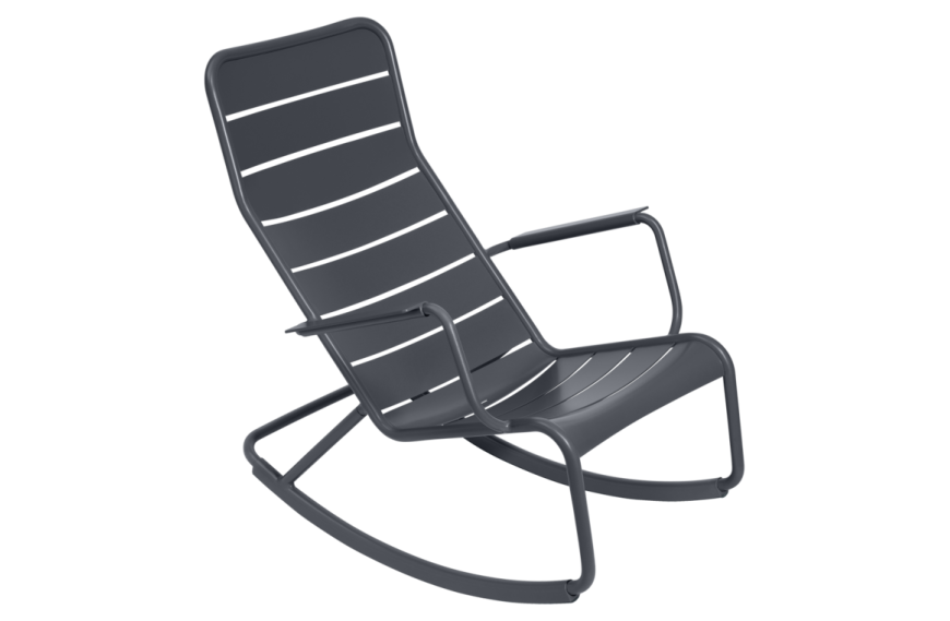Rocking Chair Luxembourg FERMOB carbone