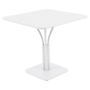 Table Luxembourg 80 x 80 cm Fermob Blanc coton