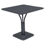 Table Luxembourg 80 x 80 cm Fermob carbone