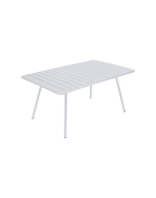 Table Luxembourg 165 x 100 cm FERMOB blanc coton