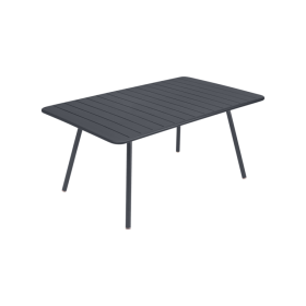 Table Luxembourg 165 x 100 cm FERMOB carbone