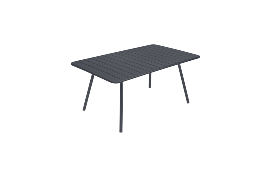 Table Luxembourg 165 x 100 cm FERMOB carbone