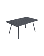 Table Luxembourg 165 x 100 cm FERMOB carbone