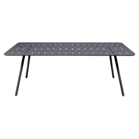 Table Luxembourg 207 x 100 cm FERMOB carbone