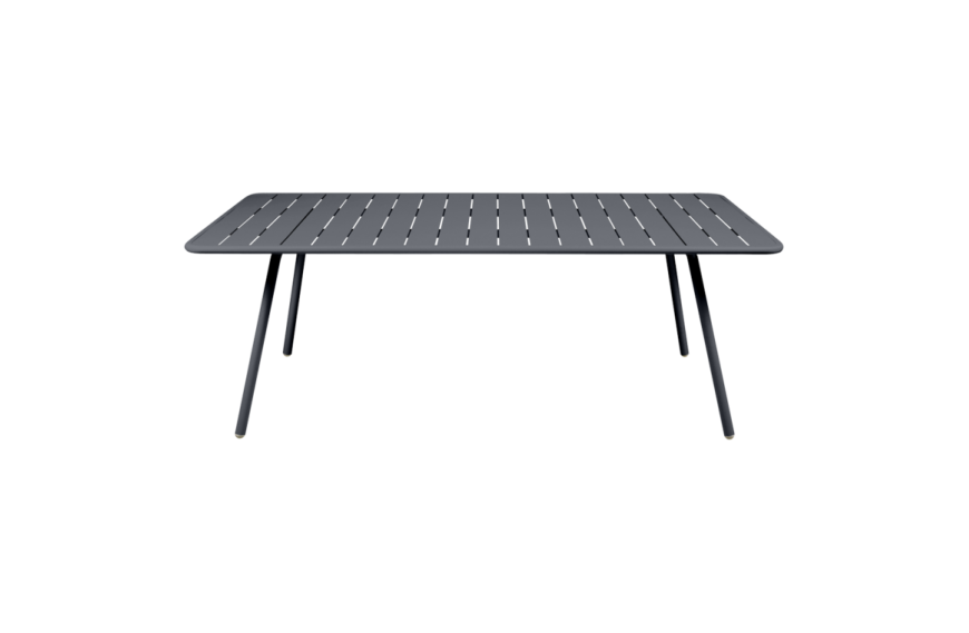Table Luxembourg 207 x 100 cm FERMOB carbone
