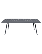 Table Luxembourg 207 x 100 cm FERMOB carbone
