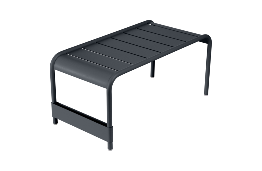Banc / Table basse Luxembourg FERMOB Carbone