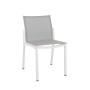 Chaise empilable AMAKA blanc LES JARDINS