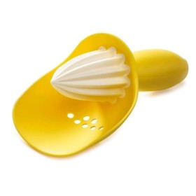 Presse citron avec filtre à pépins Catcher gris JOSEPH
