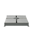 Socle M4  180 kg 91 x 91 x 15.5 – 19.5 cm - GLATZ