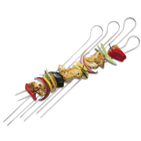 jeu de 8 doubles brochettes weber