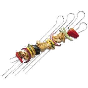 jeu de 8 doubles brochettes weber