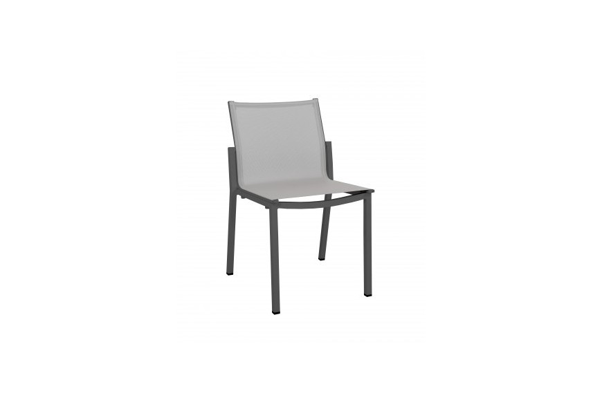 Chaise empilable AMAKA blanc LES JARDINS