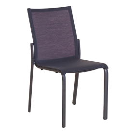 Chaise de jardin KOTON LES JARDINS en aluminium et toile Batyline design moderne