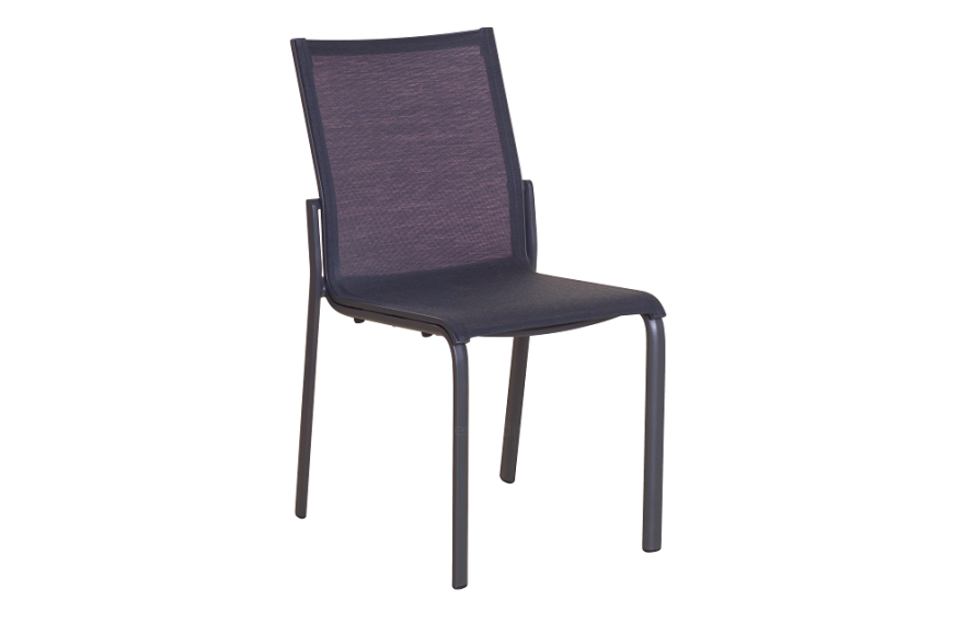 Chaise de jardin KOTON LES JARDINS en aluminium et toile Batyline design moderne