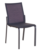 Chaise de jardin KOTON LES JARDINS en aluminium et toile Batyline design moderne