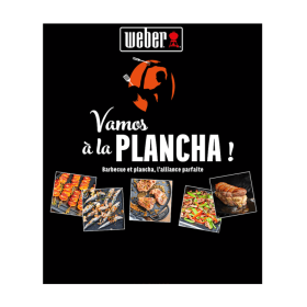 Livre de recettes "Vamos à la plancha" WEBER