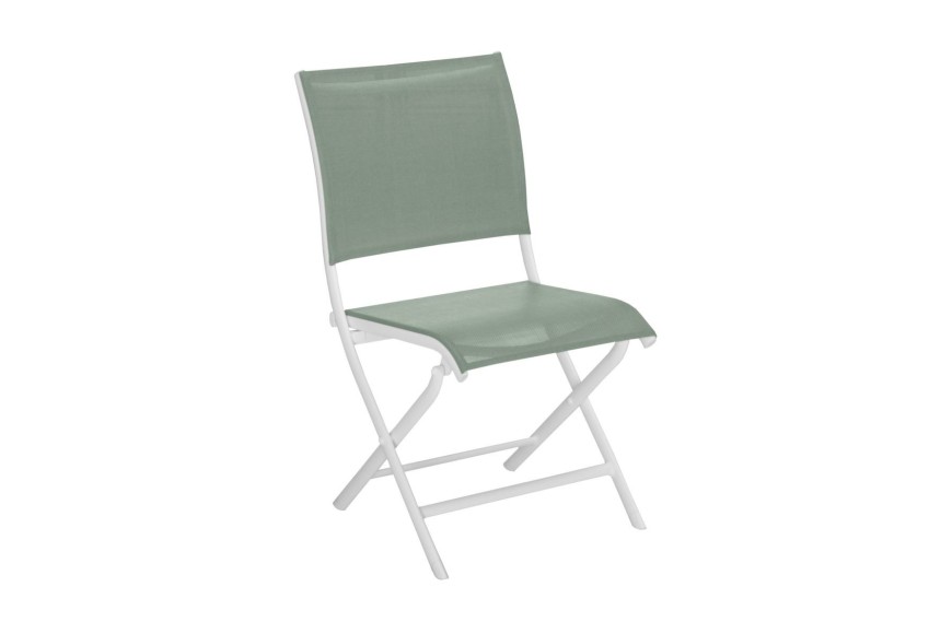 Chaise Elégance pliante OCEO Sand / Souris