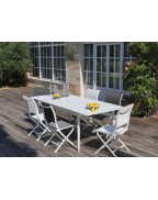 Chaise Elégance pliante OCEO Sand / Souris