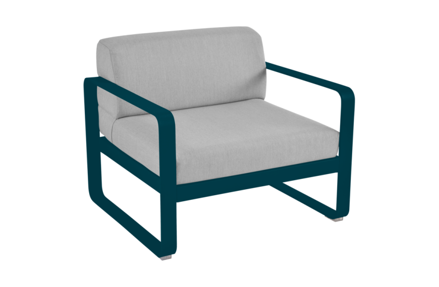 Fauteuil Bellevie - Coussins gris flanelle FERMOB