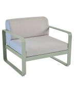 Fauteuil Bellevie - Coussins gris flanelle FERMOB