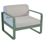Fauteuil Bellevie - Coussins gris flanelle FERMOB