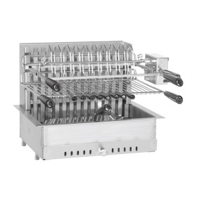 Grill à poser inox + Tournebroche FORGE ADOUR