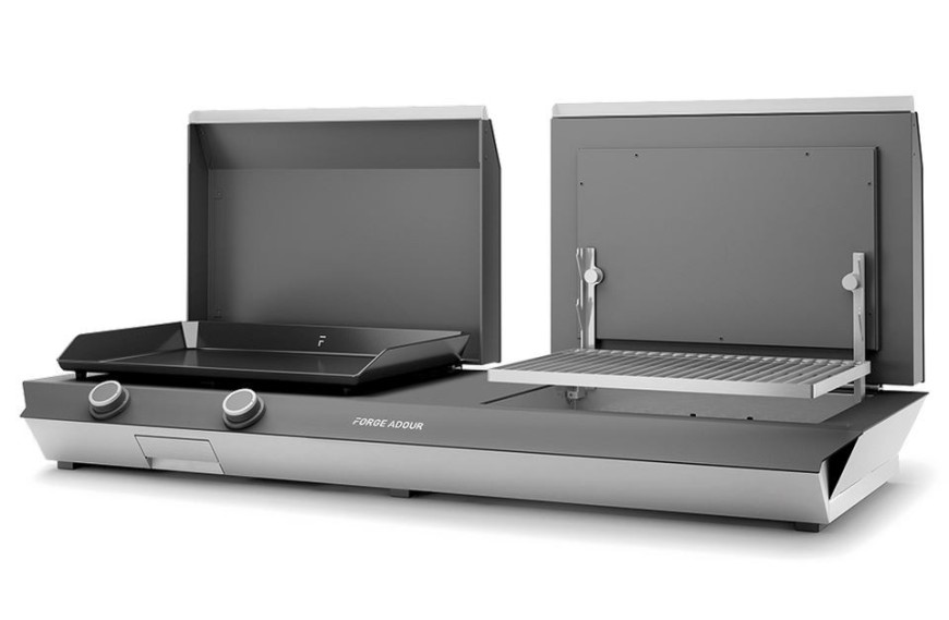 Plancha et Grill Combi gaz FORGE ADOUR