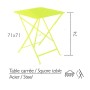 Table Bistro 71 x 71 cm - FERMOB chez latour