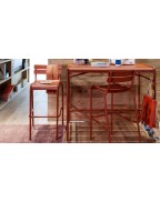 Table haute Luxembourg 126 x 73 cm FERMOB chez latour