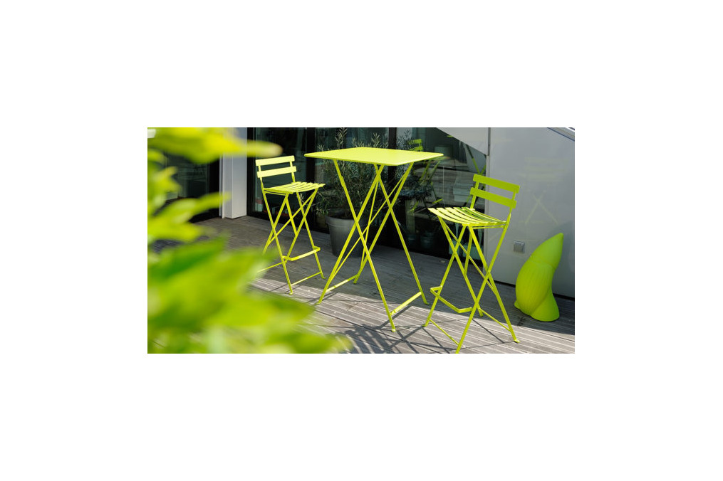 Table haute mange debout pliant de chez fermob