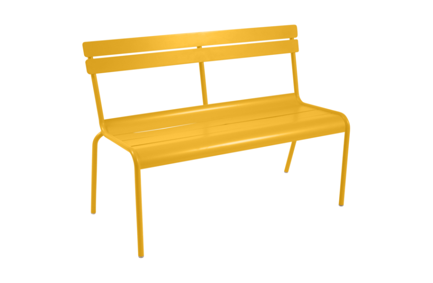 Banc Luxembourg avec dossier FERMOB