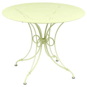 Table de jardin ronde 1900 Ø96 cm / 5 places - FERMOB